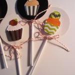 Set Of 8 Halloween Cupcake Picks